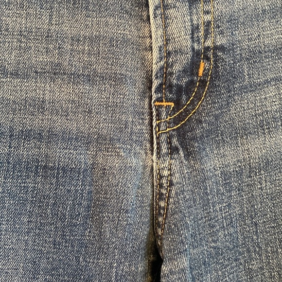 Gap mid wash straight leg high rise girlfriend jean size 10/30 - Picture 6 of 11